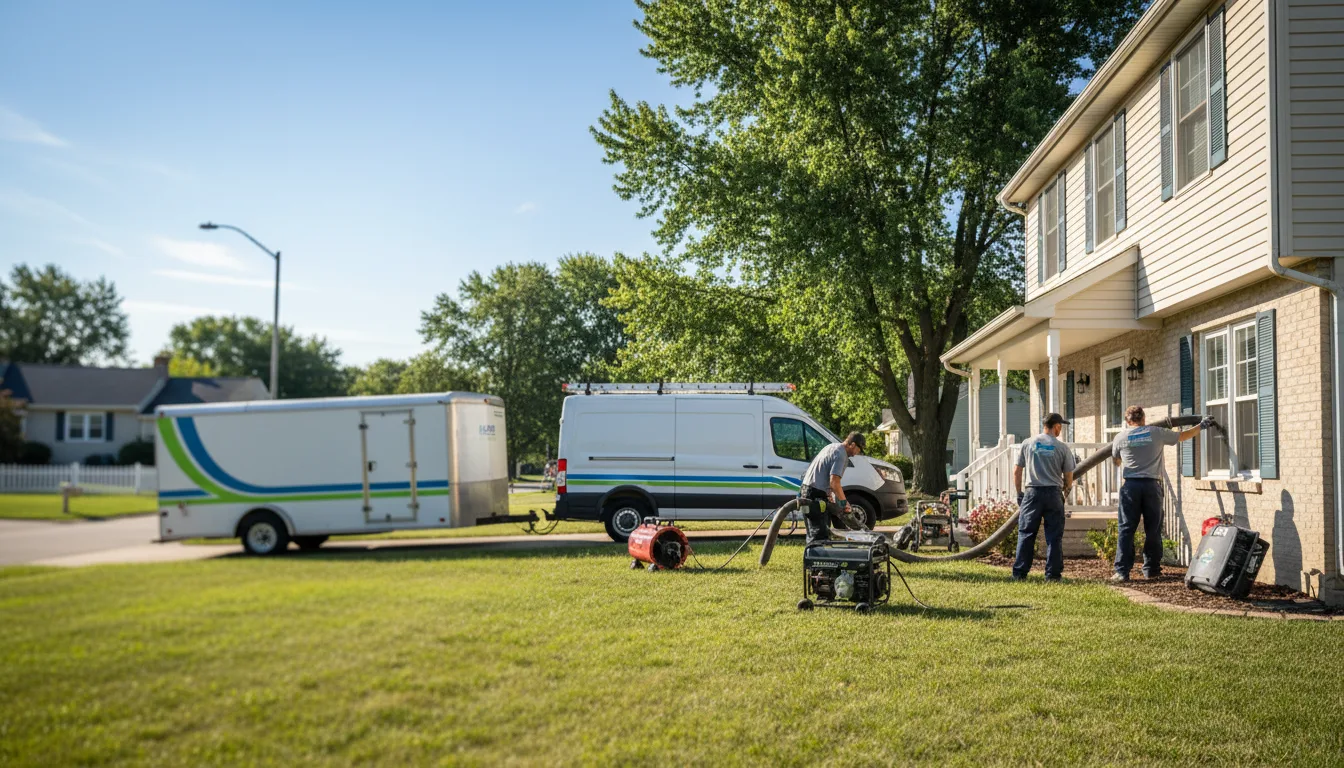 Flooded Basement Restoration And Cleanup With Repair in Cleveland, ND near me